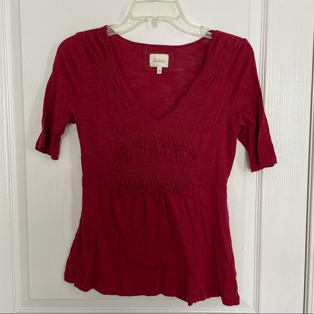 Anthropologie Deletta Top